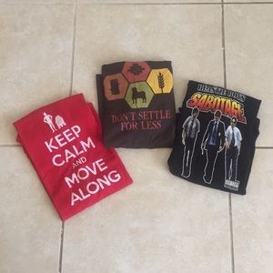 BustedTees & unknown Brand shirt bundle